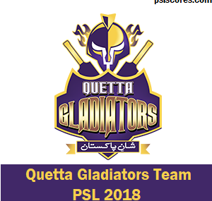 PSL2018 - Quetta Gladiators
