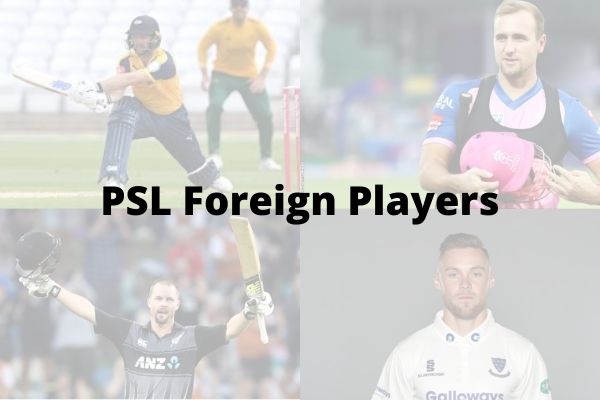 PSL Foreign Players